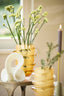 Light & Living Accessories Vase 20x28 cm ODATE glass matt ocher House of Isabella UK