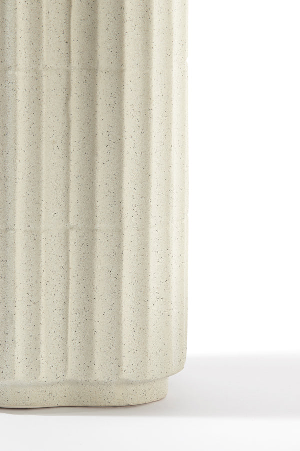Light & Living Accessories Vase 20x45,5 cm CASTOR ceramics ecru House of Isabella UK
