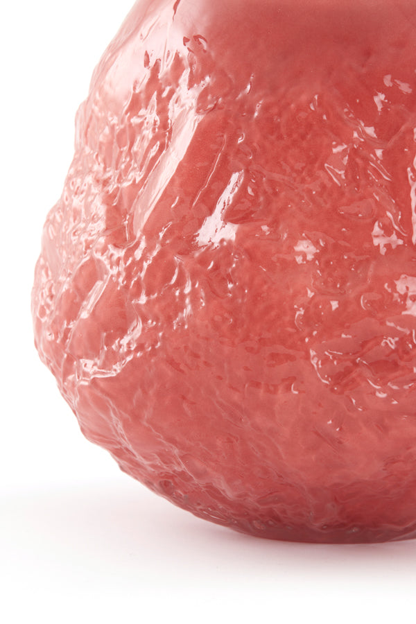 Light & Living Accessories Vase 21,5x20 cm TOLMIN glass coral House of Isabella UK