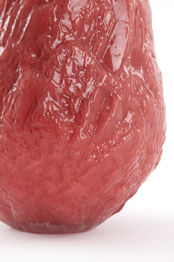 Light & Living Accessories Vase 21,5x30 cm TOLMIN glass coral House of Isabella UK