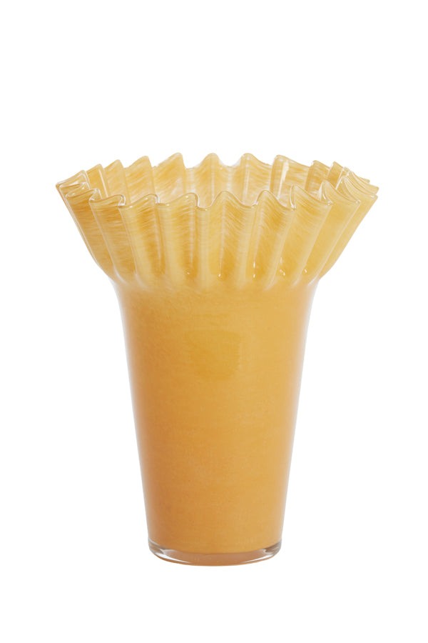 Light & Living Accessories Vase 21x26 cm BARRIRO caramel House of Isabella UK