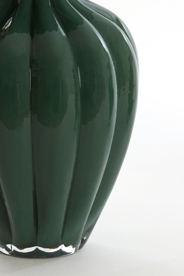 Light & Living Accessories Vase 21x31,5 cm ZOFIO dark green House of Isabella UK
