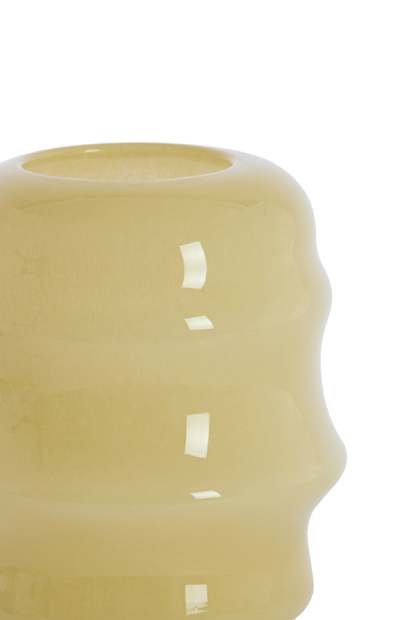 Light & Living Accessories Vase 22,5x29 cm JAMANOTA glass cream House of Isabella UK