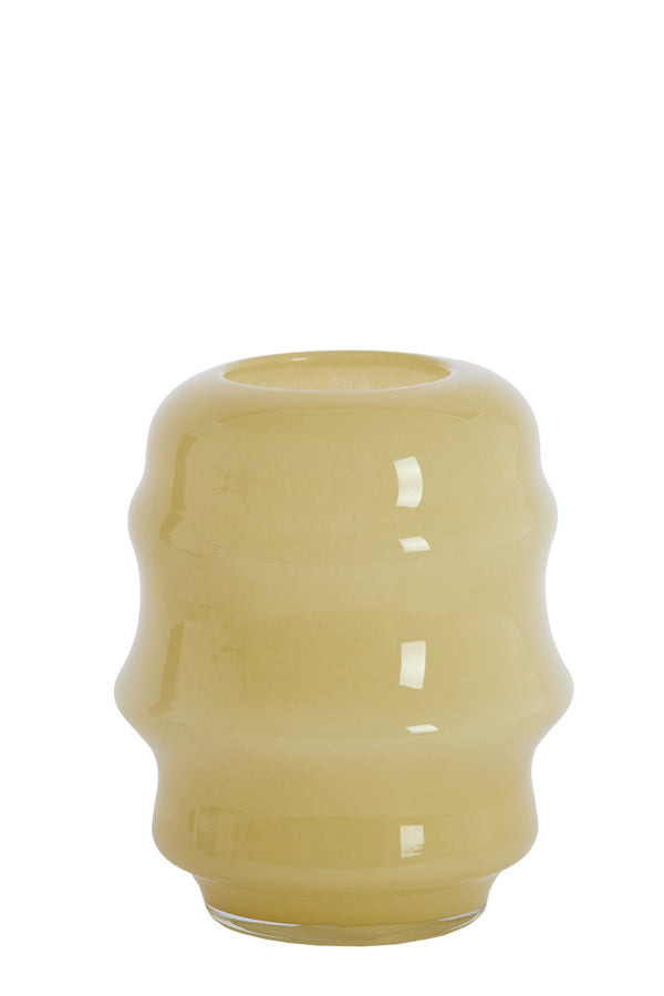 Light & Living Accessories Vase 22,5x29 cm JAMANOTA glass cream House of Isabella UK