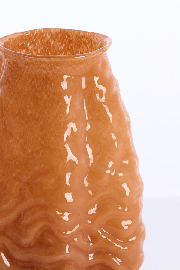 Light & Living Accessories Vase 22x16x25 cm AURELIA glass caramel House of Isabella UK