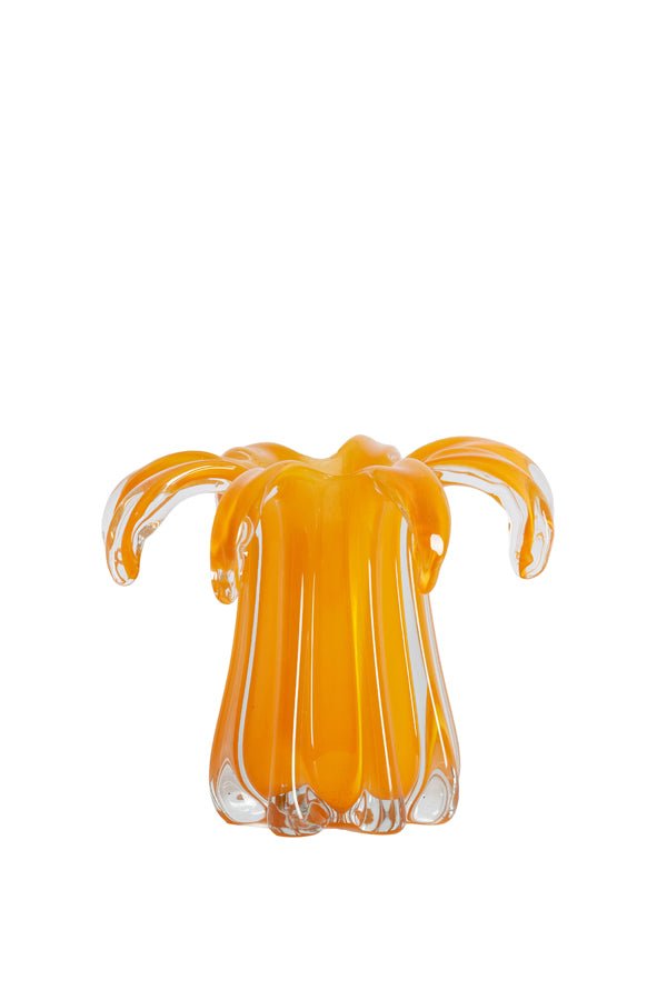 Light & Living Accessories Vase 22x17 cm AVENIA glass orange House of Isabella UK