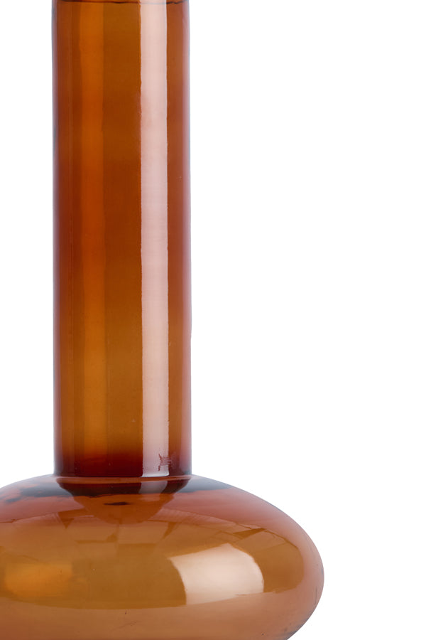 Light & Living Accessories Vase 22x38 cm CORENNE glass brown House of Isabella UK
