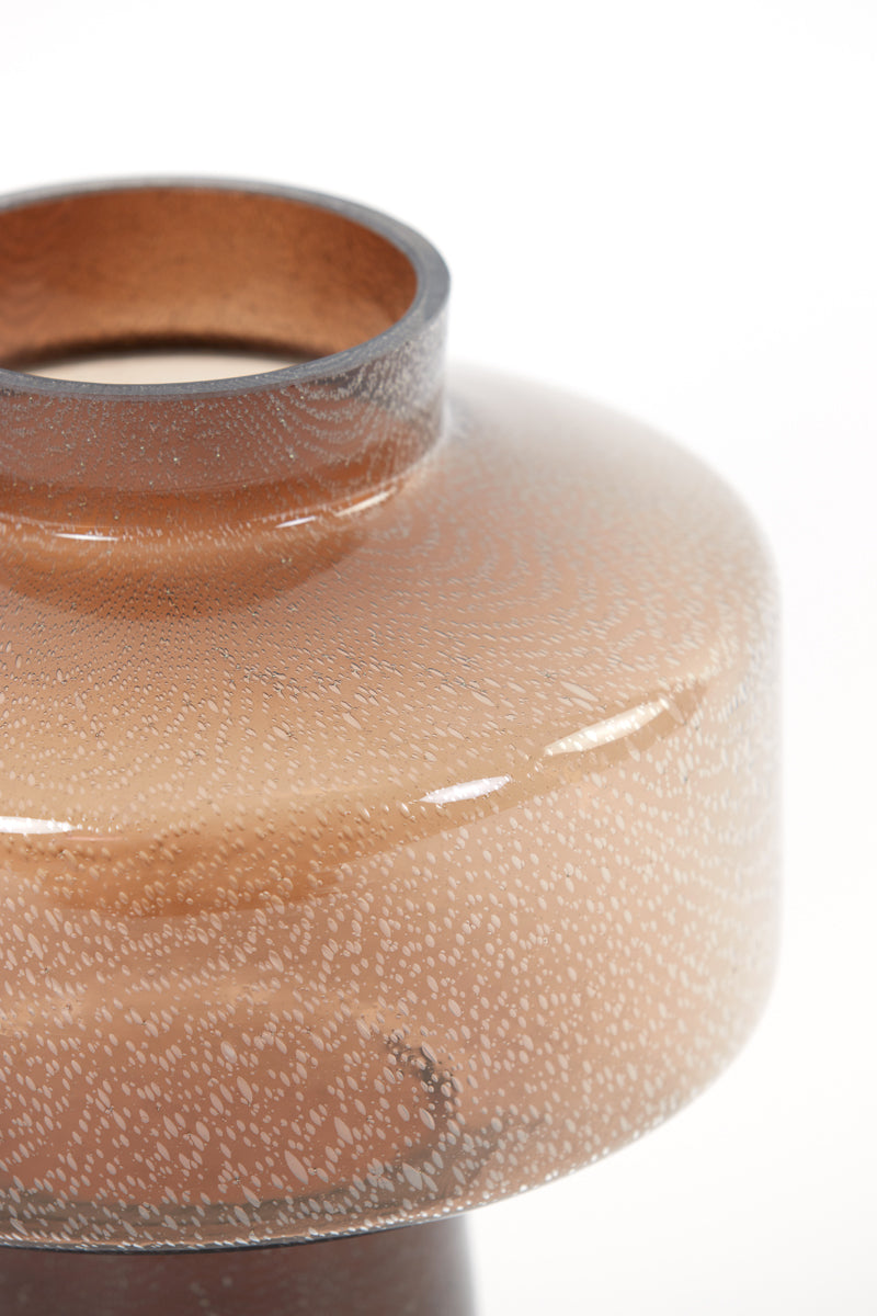Light & Living Accessories Vase 23,5x29,5 cm TRASMON glass brown House of Isabella UK