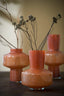 Light & Living Accessories Vase 23,5x29,5 cm TRASMON glass peach House of Isabella UK
