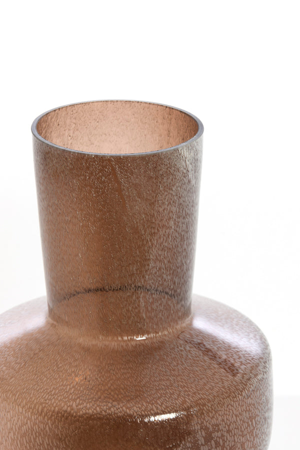Light & Living Accessories Vase 23,5x42 cm TRASMO glass brown House of Isabella UK