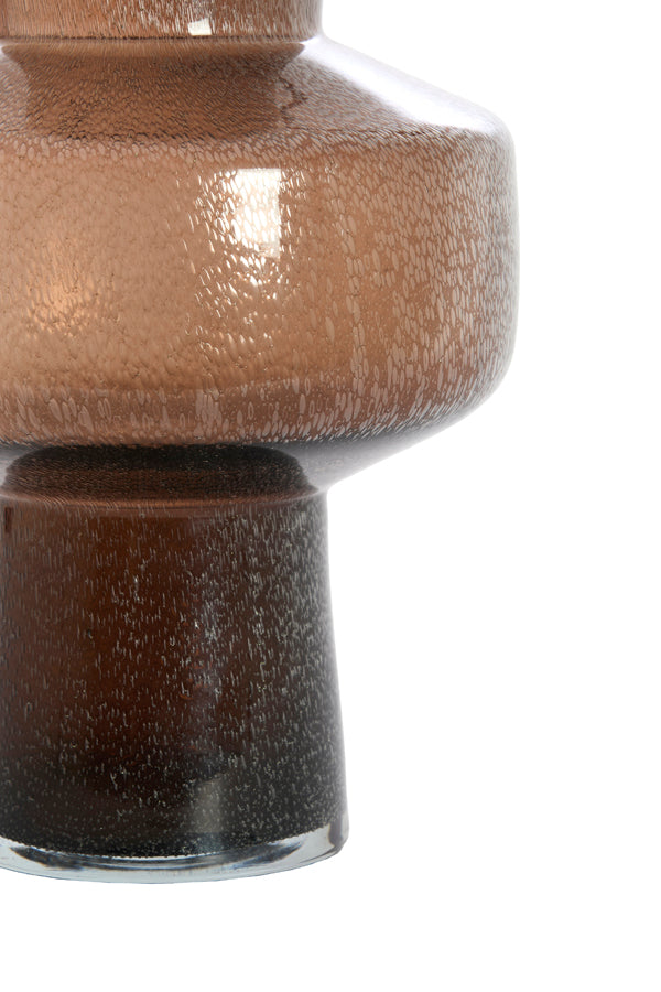 Light & Living Accessories Vase 23,5x42 cm TRASMO glass brown House of Isabella UK