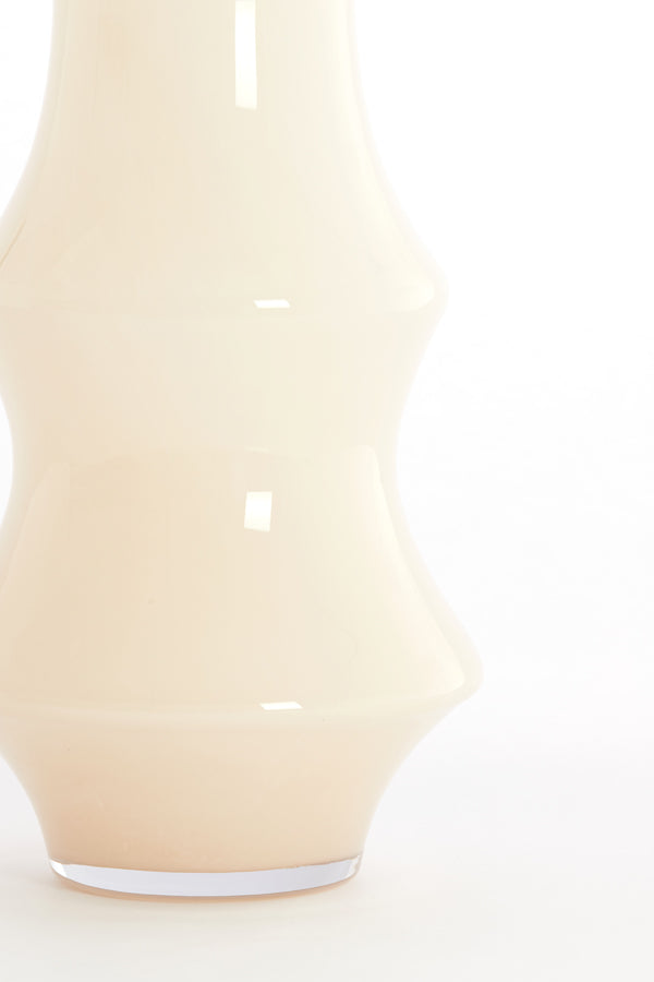 Light & Living Accessories Vase 23,5x70 cm FIORENZA glass cream House of Isabella UK