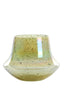 Light & Living Accessories Vase 23x18 cm DOMI glass stone finish green House of Isabella UK