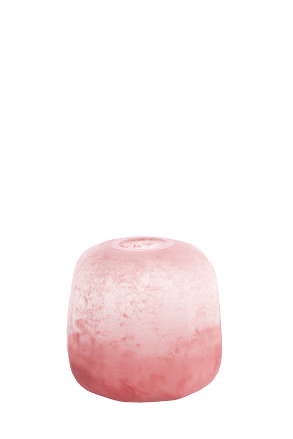 Light & Living Accessories Vase 23x24 cm PACENGO glass coral-light pink House of Isabella UK