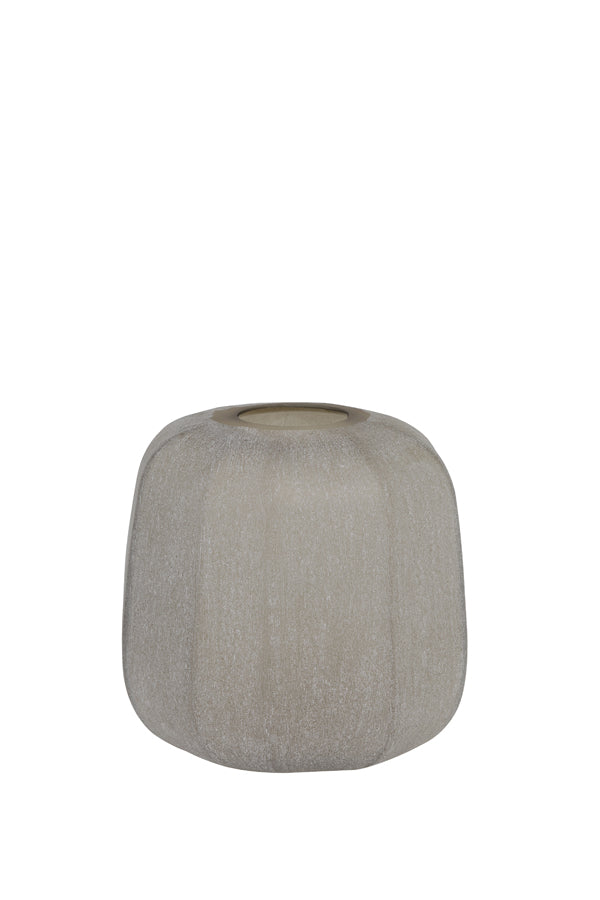 Light & Living Accessories Vase 23x24 cm PACENGO glass light brown House of Isabella UK