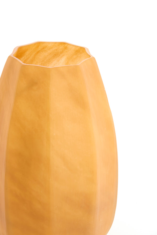 Light & Living Accessories Vase 23x38 cm BRADLEY glass caramel House of Isabella UK
