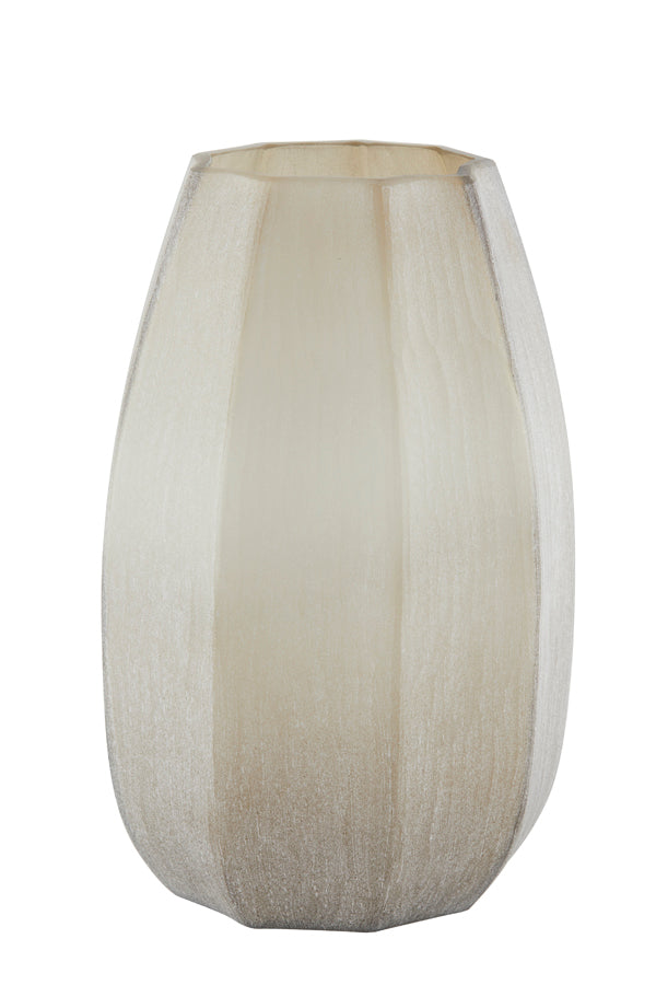 Light & Living Accessories Vase 23x38 cm BRADLEY glass light brown House of Isabella UK