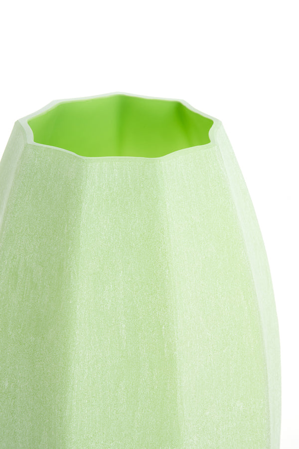 Light & Living Accessories Vase 23x38 cm BRADLEY glass mint green House of Isabella UK