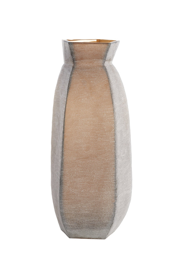 Light & Living Accessories Vase 24,5x22,5x50,5 cm VELIKO glass dark brown House of Isabella UK