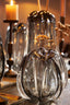 Light & Living Accessories Vase 24,5x22 cm MURELA glass grey House of Isabella UK