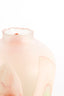 Light & Living Accessories Vase 24,5x33 cm BARCOS glass matt white+green+peach House of Isabella UK