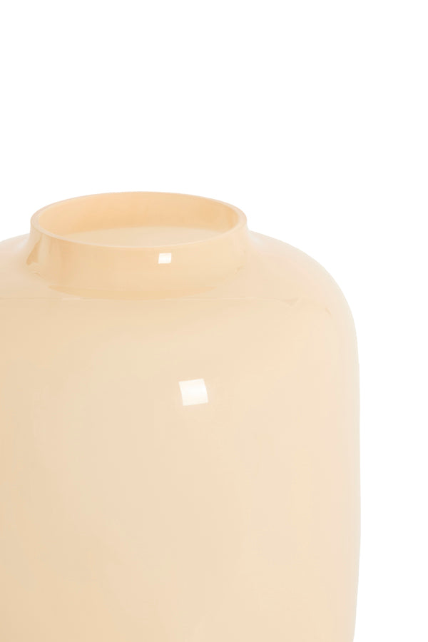 Light & Living Accessories Vase 24x34 cm KOBALA glass cream House of Isabella UK