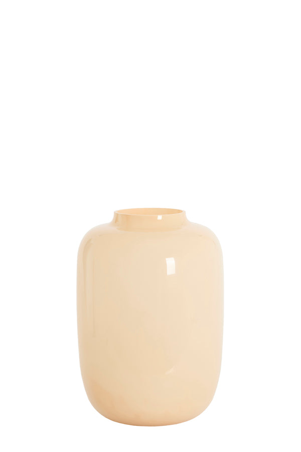 Light & Living Accessories Vase 24x34 cm KOBALA glass cream House of Isabella UK