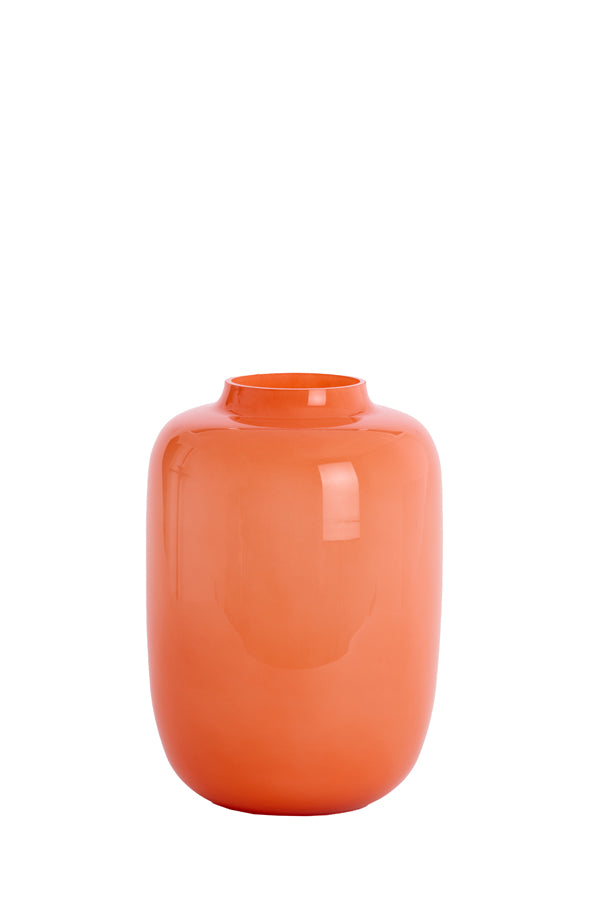 Light & Living Accessories Vase 24x34 cm KOBALA glass orange House of Isabella UK