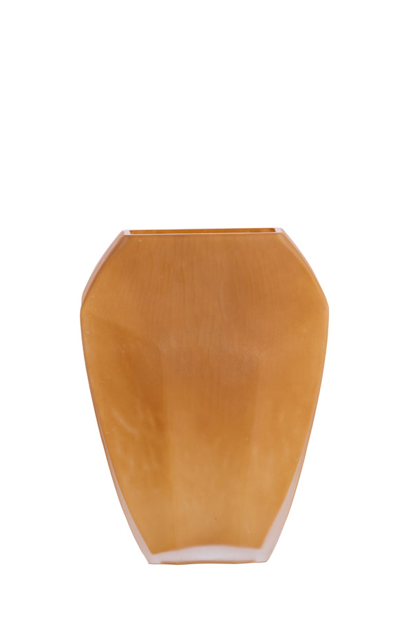 Light & Living Accessories Vase 25x12,5x33,5 cm VIONNA glass caramel House of Isabella UK