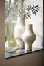 Light & Living Accessories Vase 25x40 cm LEANNA glass stone finish green House of Isabella UK