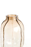 Light & Living Accessories Vase 25x44,5 cm TEJEDA glass clear light brown House of Isabella UK