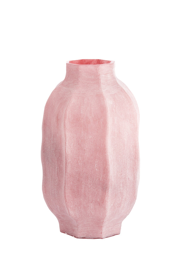 Light & Living Accessories Vase 25x44,5 cm TEJEDA glass dark pink House of Isabella UK