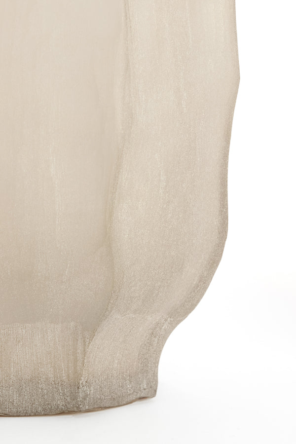 Light & Living Accessories Vase 25x44,5 cm TEJEDA glass light brown House of Isabella UK
