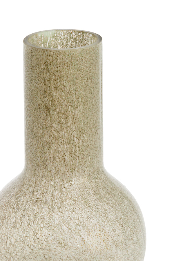 Light & Living Accessories Vase 25x48,5 cm LAZARO glass grey-green House of Isabella UK