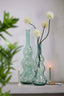 Light & Living Accessories Vase 26,5x75 cm VENERIO glass light green House of Isabella UK