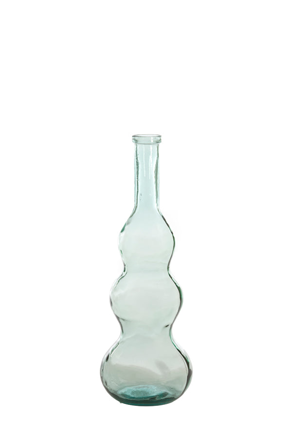 Light & Living Accessories Vase 26,5x75 cm VENERIO glass light green House of Isabella UK