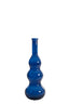Light & Living Accessories Vase 26,5x75 cm VENERIO glass shiny dark blue House of Isabella UK