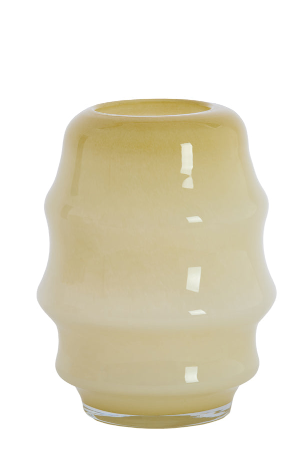 Light & Living Accessories Vase 26x34,5 cm JAMANOTA glass cream House of Isabella UK
