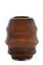 Light & Living Accessories Vase 26x34,5 cm JAMANOTA glass dark brown House of Isabella UK