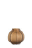 Light & Living Accessories Vase 27x26 cm TEJEDA glass matt dark brown House of Isabella UK