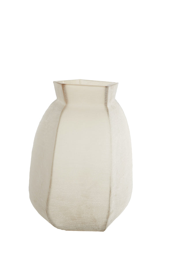 Light & Living Accessories Vase 28x25,5x40 cm VELIKO glass light brown House of Isabella UK