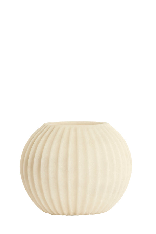Light & Living Accessories Vase 29x18x24 cm MIRALLI cream House of Isabella UK
