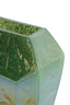 Light & Living Accessories Vase 30x16x44,5 cm VIONNA glass dark green lustre House of Isabella UK