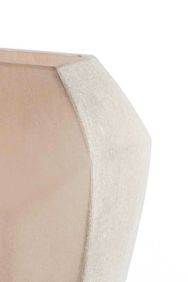 Light & Living Accessories Vase 30x16x44,5 cm VIONNA glass light brown House of Isabella UK