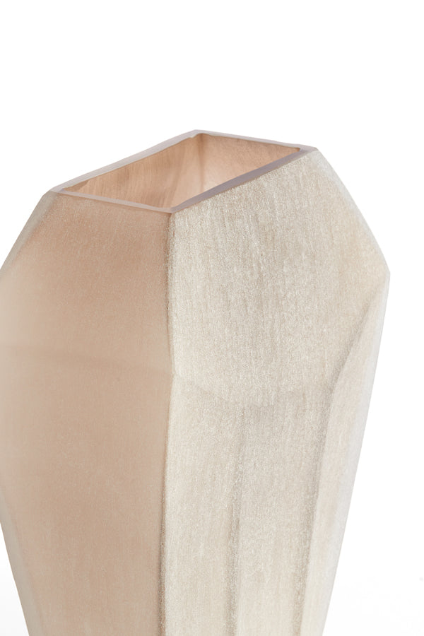 Light & Living Accessories Vase 30x16x44,5 cm VIONNA glass light brown House of Isabella UK