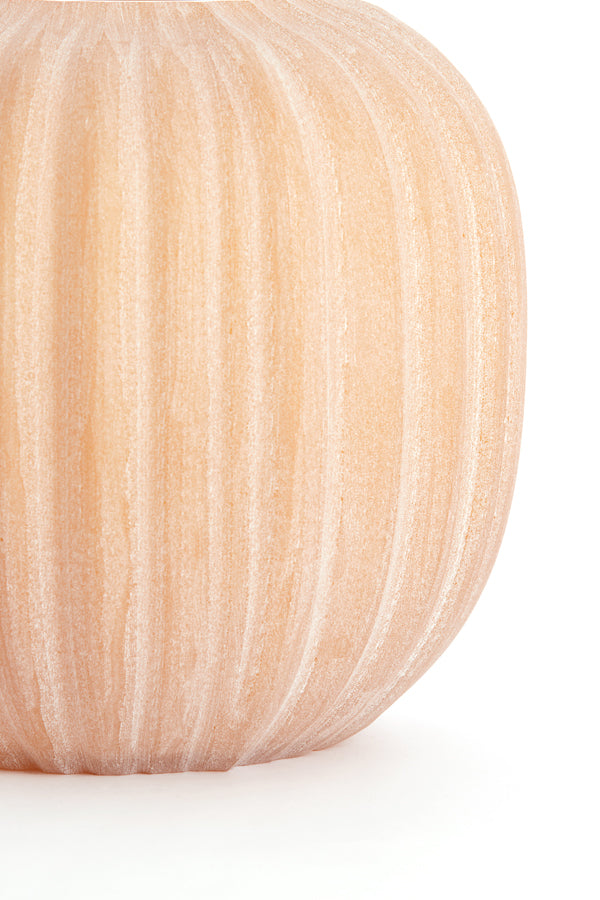 Light & Living Accessories Vase 30x27 cm ARAGON glass ocher yellow House of Isabella UK