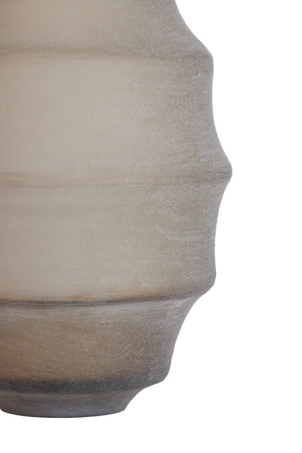 Light & Living Accessories Vase 31x42 cm NAYORO glass matt light brown House of Isabella UK