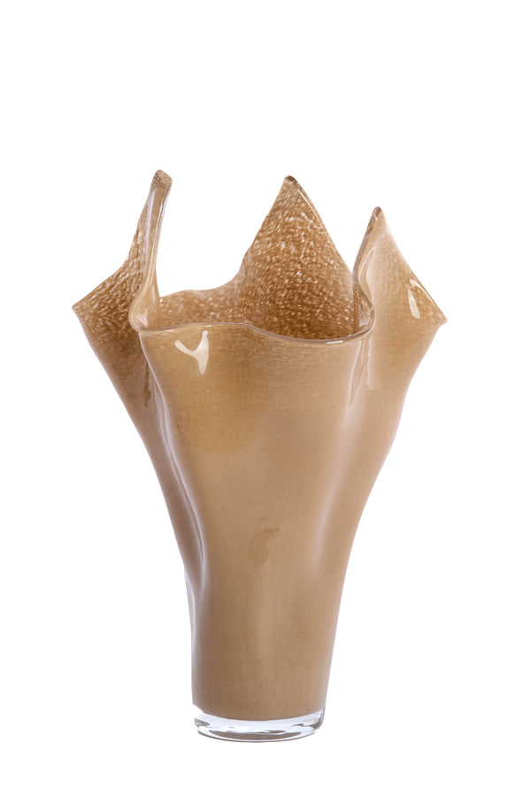 Light & Living Accessories Vase 31x46 cm AIORA glass milky beige House of Isabella UK