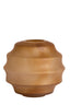 Light & Living Accessories Vase 32,5x29 cm NAYORO glass matt amber House of Isabella UK