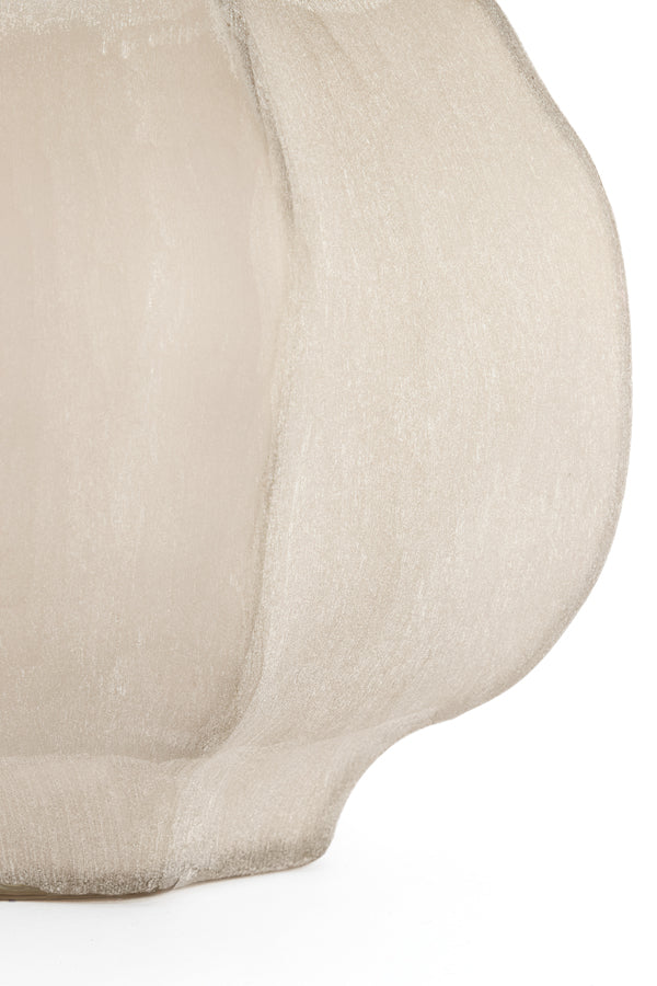 Light & Living Accessories Vase 32,5x32 cm TEJEDA glass light brown House of Isabella UK
